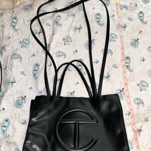 Telfar Black Tote Bag